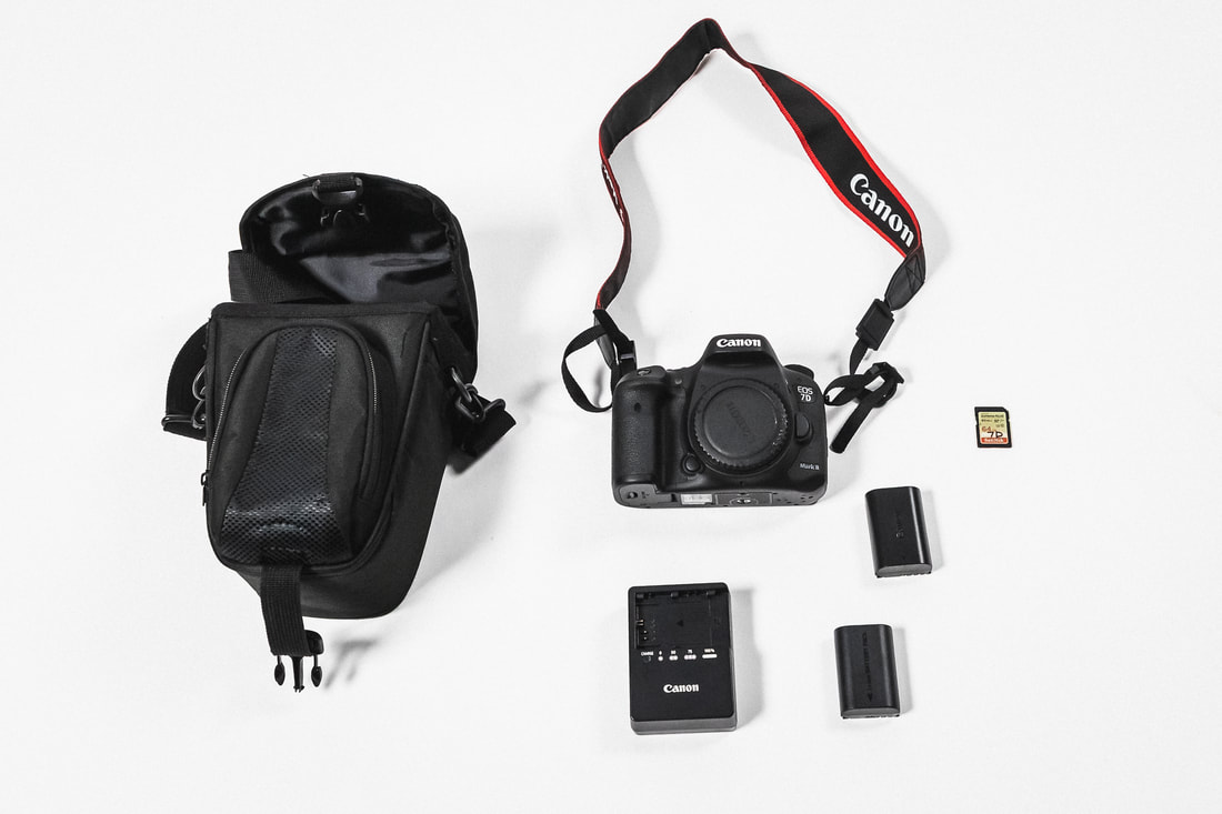 Canon EOS 7D ​Mark II with Accessories