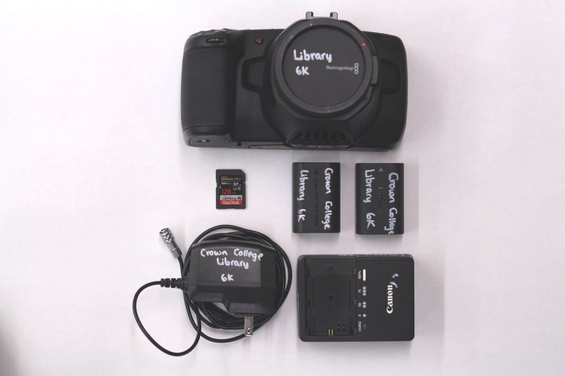 Blackmagic 6k Pocket Cinema Camera with Accessories